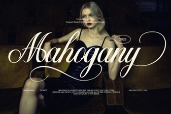 Mahogany Font: Elegant Typography for Design Projects